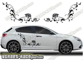 Alfa Romeo Giulietta side decals 046