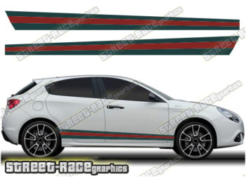 Alfa Romeo Giulietta racing stripes 036 - GUCCI