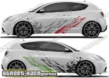 Alfa Romeo MiTo rally graphics 012