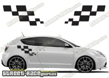 Alfa Romeo MiTo side decals 021