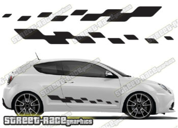 Alfa Romeo MiTo side decals 022