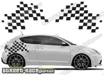 Alfa Romeo MiTo side decals 023