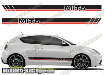 Alfa Romeo MiTo racing stripes 035