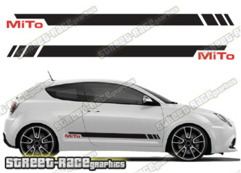 Alfa Romeo MiTo racing stripes 036