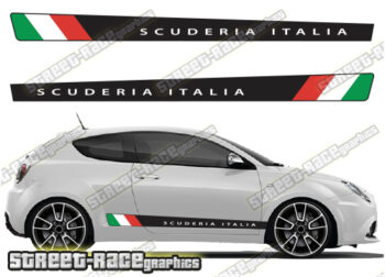 Alfa Romeo Mito racing stripes 015 - Scuderia Italia