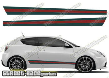 Alfa Romeo MiTo racing stripes 036 - GUCCI