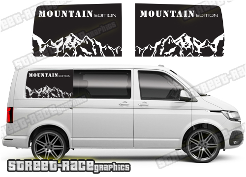 VW transporter sides 119 - Mountain Edition
