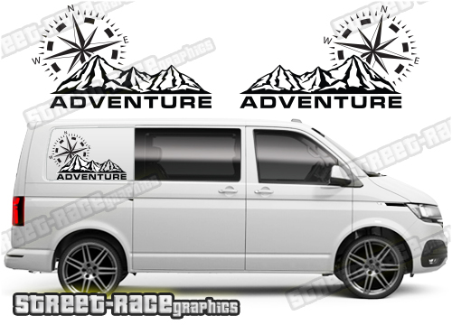 VW transporter sides 128 - Mountain Edition