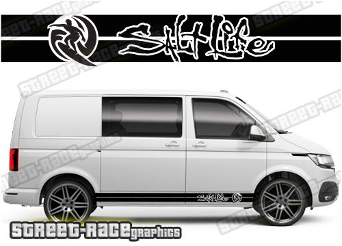 VW transporter stickers 131 'SALTLIFE'