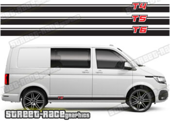 VW transporter stickers 136
