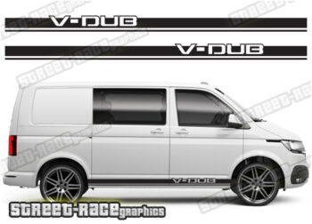 VW transporter stickers 137