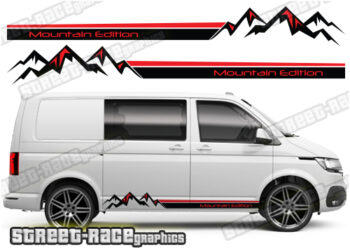 VW transporter stickers 138 - Mountain Edition