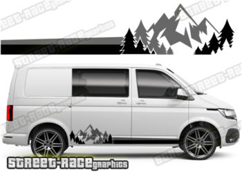 VW transporter stickers 139 - Mountain Edition