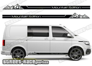 VW transporter stickers 140 - Mountain Edition