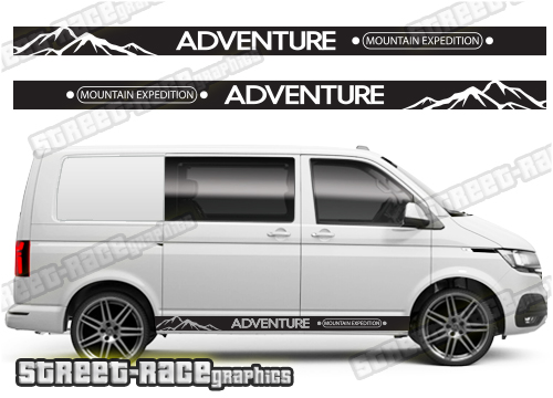 VW transporter stickers 142 - Mountain Edition