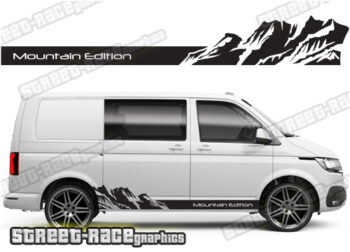 VW transporter stickers 144 - Mountain Edition