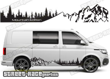 VW transporter stickers 145 - Mountain Edition