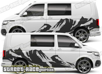 VW transporter stickers 068 - Mountain Edition