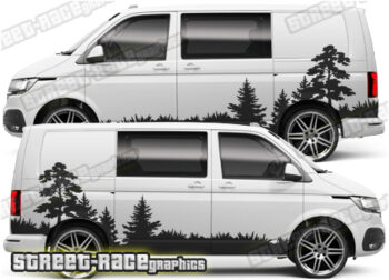 VW transporter stickers 069 - Mountain Edition