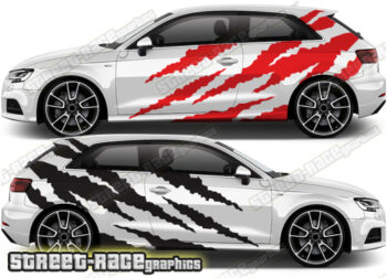 Audi A3 rally graphics 020