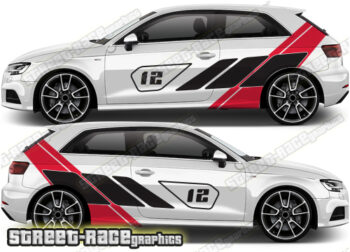 Audi A3 rally graphics 025