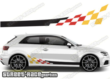 Audi A3 racing stripes 022