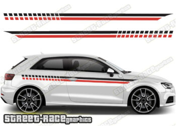 Audi A3 racing stripes 038