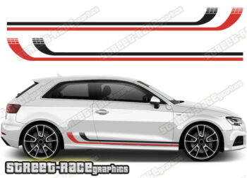 Audi A3 racing stripes 041