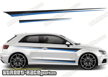 Audi A3 racing stripes 043