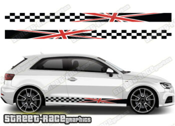 Audi A3 racing stripes 044