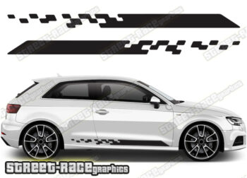 Audi A3 racing stripes 055