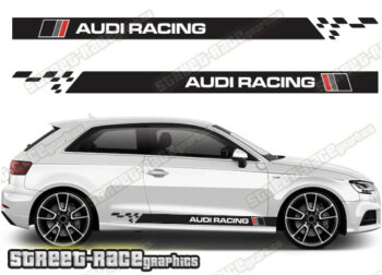 Audi A3 racing stripes 071