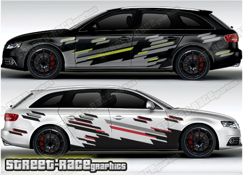 Audi A4 rally graphics 003