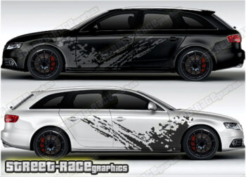 Audi A4 rally graphics 004