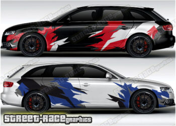 Audi A4 rally graphics 005