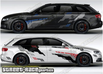 Audi A4 rally graphics 006
