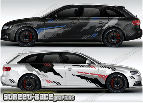 Audi A4 rally graphics 006