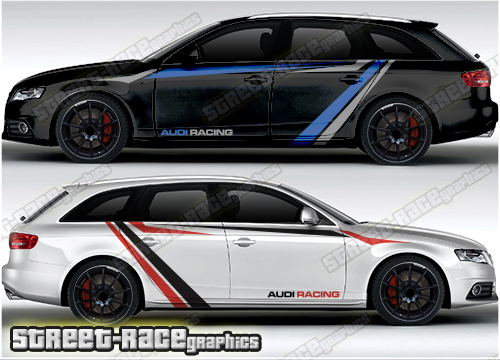 Audi A4 rally graphics 007