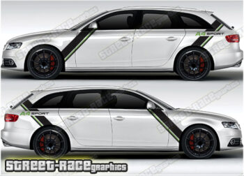 Audi A4 rally graphics 011