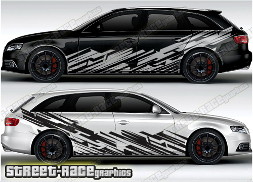 Audi A4 rally graphics 012