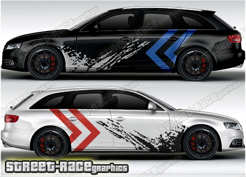 Audi A4 rally graphics 013