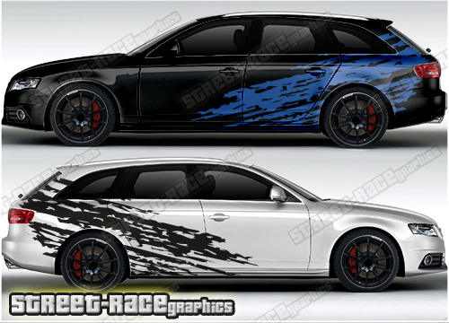 Audi A4 rally graphics 015
