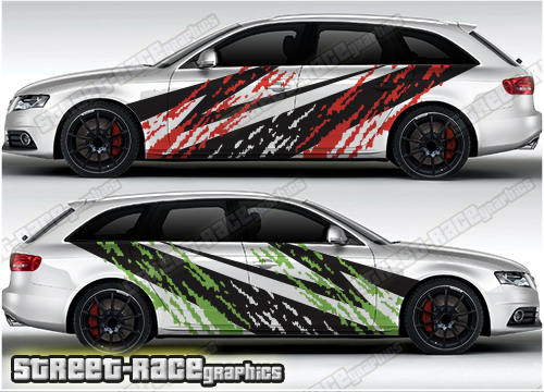 Audi A4 rally graphics 016