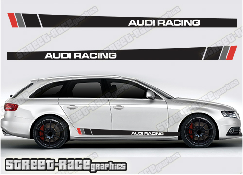 Audi A4 racing stripes 031