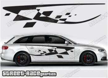 Audi A4 decals 047