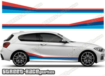 BMW 1 series printed racing stripes 003