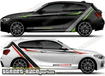 BMW 1 series rally 007 stickers