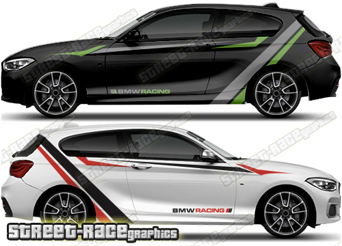 BMW 1 series rally 007 stickers