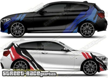 BMW 1 series rally 009 Tiger Stripes