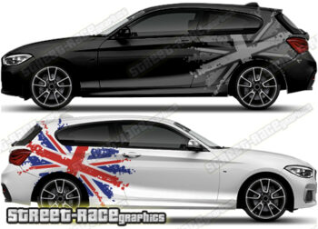 BMW 1 series rally 010 UNION JACK